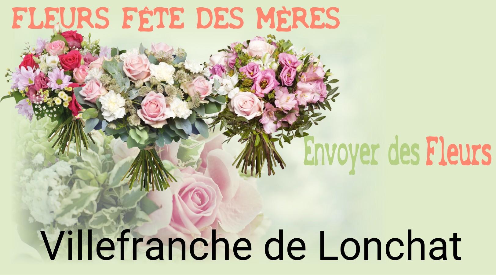 Bouquet de Fête des Mères livré à Villefranche-de-Lonchat